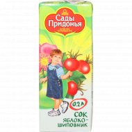 Сок детский «Сады Придонья» яблоко-шиповник 200 мл