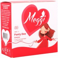 Прокладки женские «Meggi» ежедневные, panty deo, 60 штук