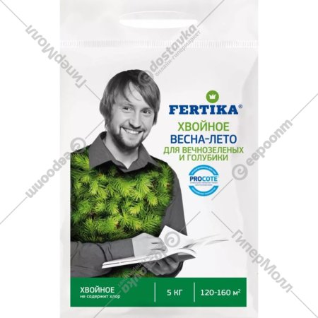 Удобрение «Fertika» хвойное, для вечнозеленых, 5 кг