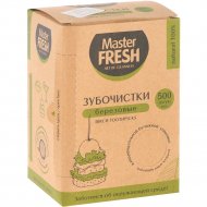 Зубочистки «Master Fresh» Eco, берёзовые, 500 шт