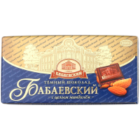 

Шоколад "БАБАЕВСКИЙ" (с миндалем) 100г