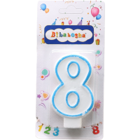

Свеча-цифра "8" (П15176-8)