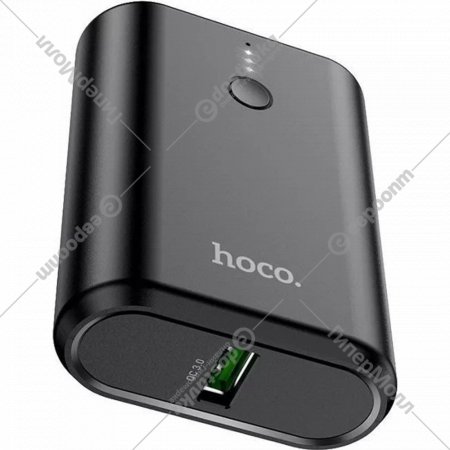 Портативное зарядное устройство «Hoco» Q3, черный
