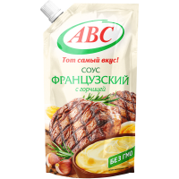 

Соус "ABC"(французский,с горч., д/п)200г