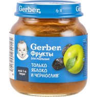 Пюре фрук­то­вое «Gerber» яблоко и чернослив, 125 г