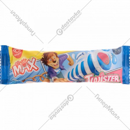 Мороженое «Инмарко» Max Twister океан, вишня, черника, банан 67 г