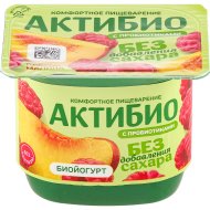 Биой­о­гурт Ак­ти­Био персик-малина, 3%, 130 г