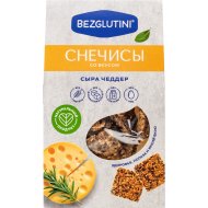 Снечисы «Bezglutini» со вкусом сыра чеддер, 70 г