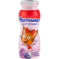 Йогурт питьевой Растишка пломбир и голубика, 1.6%, 90 г