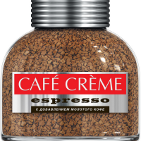 

Кофе раствор."CAFE CREME"(Еspresso)100г