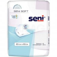 Пеленки гигиенические «Seni» Soft, 5 шт, 60х60 см