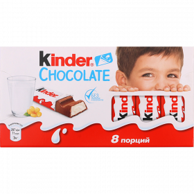 Шо­ко­лад «Kinder Chocolate» мо­лоч­ный, 100 г