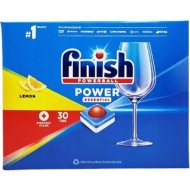 Таблетки для посудомоечных машин «Finish» Powerball Power Essential, лимон, 30 шт