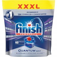Таблетки для посудомоечной машини «Finish» Powerball Quantum, 60 шт