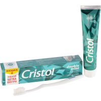 

Зуб.паста+щет"CRISTOL"(Double Mint,130г)