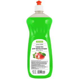 Сред­ство для мытья посуды «OfficeClean» с аро­ма­том яблока, 1 л.