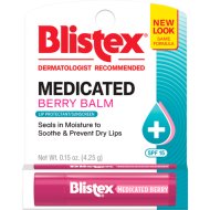 Бальзам для губ «Blistex» Medicated, ягодный, SPF15, 16 г