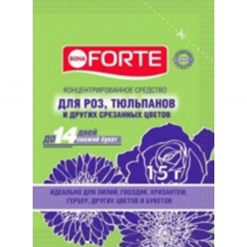 Cредство для сохранения свежести среза цветов «Bona Forte» 15 г