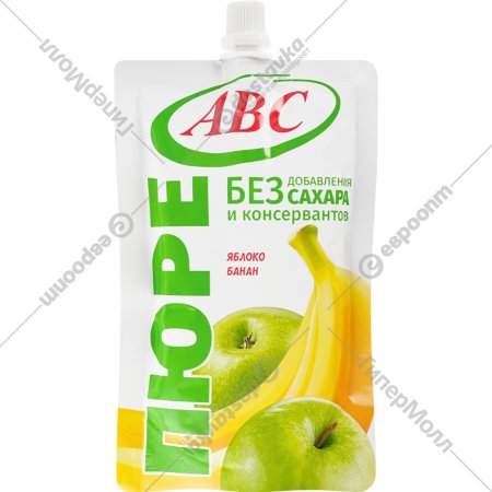 Пюре «ABC» яблочно-банановое, 200 г