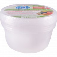 Набор контейнеров для пищевых продуктов «Hit» JMS450, 450 мл, 5 шт