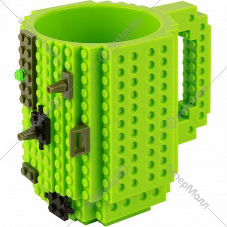 Кружка-конструктор «Darvish» зеленый, DV-H-1295-3, 400 мл