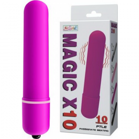 Виб­ро­мас­са­жер «Baile» Magic X10, BI-014192, фи­о­ле­то­вый