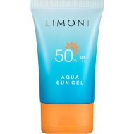 Крем-гель солнцезащитный «LIMONI» SPF50+РА++++ Aqua, 50 мл