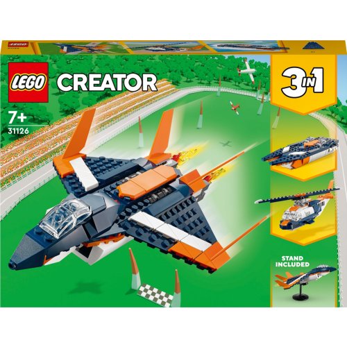 Конструктор «LEGO» Creator, Сверхзвуковой самолет, 31126