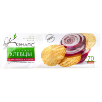 

Хлебцы хрустящие "КЭНАПС" (кл.-лук) 70г