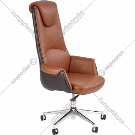Кресло компьютерное «Halmar» Calvano, светло-коричневый, коричневый