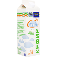 

Кефир ж.1,5% Пюр-Пак (Поставы) 1кг.