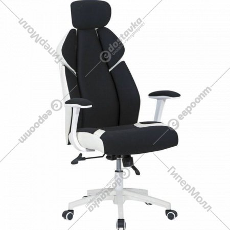 Кресло компьютерное «Halmar» Chrono, черно-белый