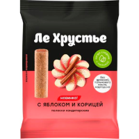 

Полоски"ЛЕ ХРУСТЬЕ"(яблоко,корица)100г