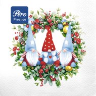 Салфетки бумажные Pero Prestige, Хранители Рождества, 3 слоя, 20 листов х 12 шт