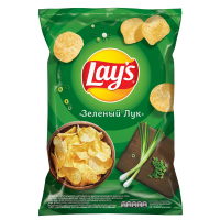 

Чипсы "LAY'S" (молодой зеленый лук) 150г