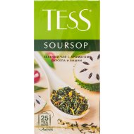 Чай зеленый Tess soursop, 25х1.5г