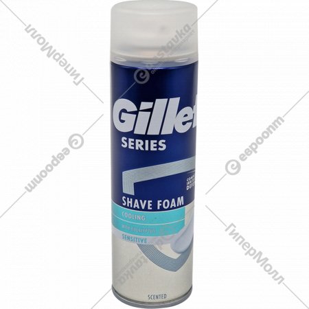 Пена для бритья «Gillette» Sensitive Skin, 250 мл