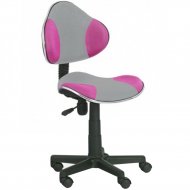 Кресло компьютерное «Halmar» Flash 2, серо-розовый