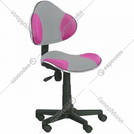 Кресло компьютерное «Halmar» Flash 2, серо-розовый