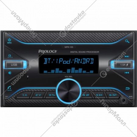 Автомагнитола «Prology» MPR-100 - 2DIN FM/USB/BT