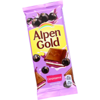 

Шоколад "ALPEN GOLD"(мол,смород.нач)85г