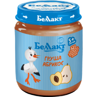 

Пюре "БЕЛЛАКТ" (груша/абрикос,б/с) 100г