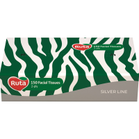 

Салфетки косм."RUTA"(2сл бел.в пл) 150шт