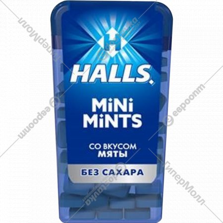 Конфеты «Halls Mini Mints» со вкусом мяты, 12.5 г