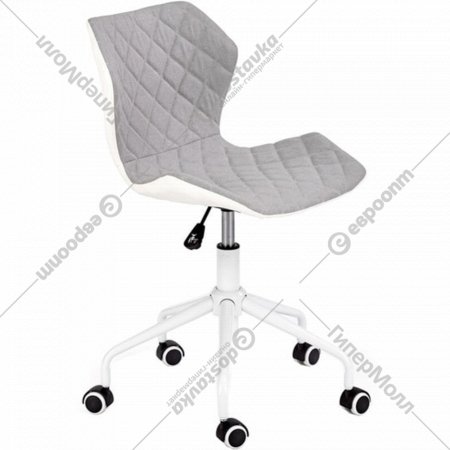 Кресло компьютерное «Halmar» Matrix 3, серо-белый