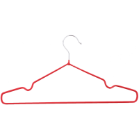 

Плечики из из стали (Арт.54B-14)красный