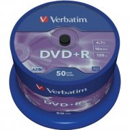 DVD диски «Verbatim» Matt Silver, 43550