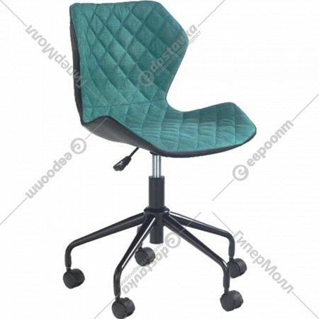Кресло компьютерное «Halmar» Matrix, черно-бирюзовый