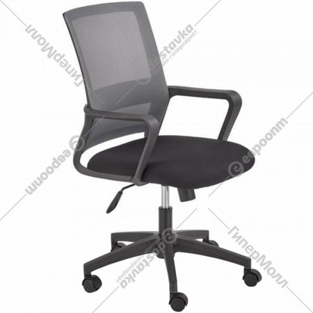 Кресло компьютерное «Halmar» Mauro, черно-серый