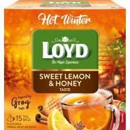 Чайный на­пи­ток «Loyd» со вкусом лимона и меда, в пирамидках 15х3 г